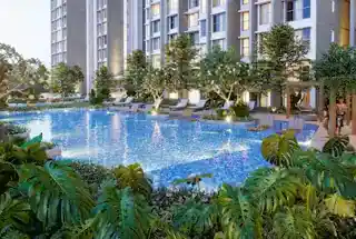 Swimming Pool at Kalpataru Elitus
