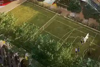 Outdoor Sports Court at Kalpataru Elitus